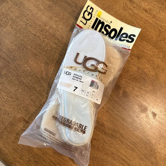 UGG Womens Sheepskin Insoles USA Size 7 - Picture 7 of 7